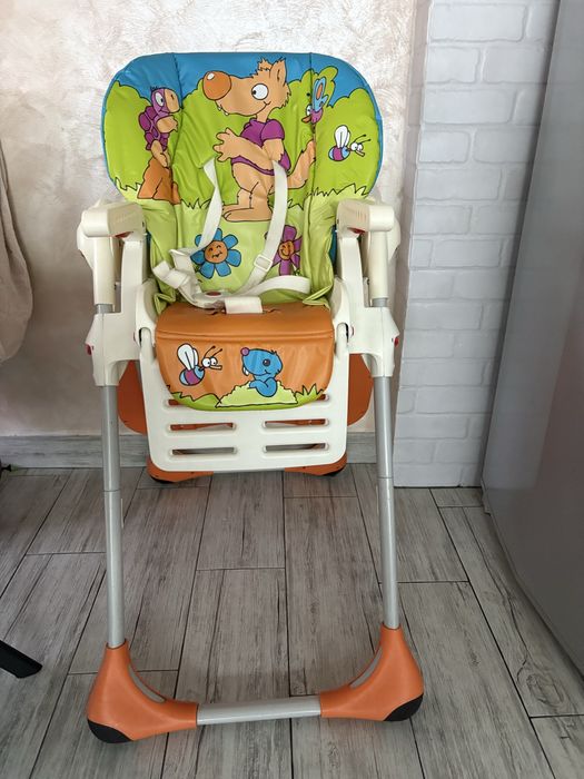 Стол за хранене Chicco Polly 2 in 1 Wood Friends