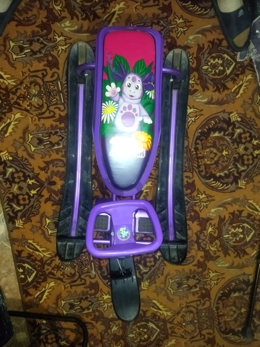 Детские сани Лунтик