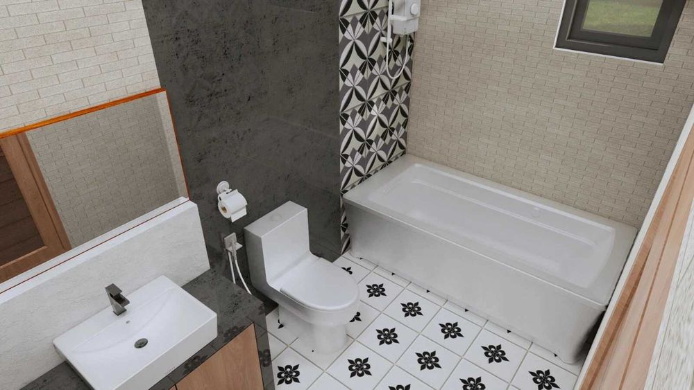 НА ИЗПЛАЩАНЕ - Луксозна сглобяема къща с 2 спални, 144 кв. м