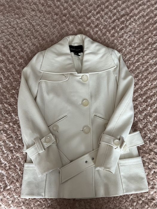 Белое пальто размер xs