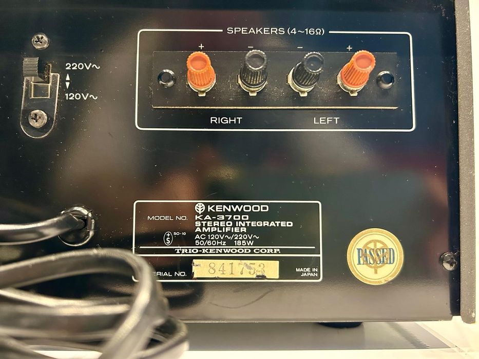 Amplificator Kenwood KA-3700 Vintage