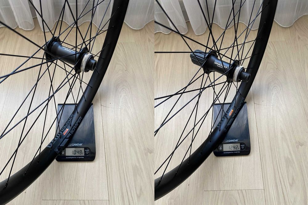 Set roti WTB Scraper tubeless 40mm 27.5" Boost MTB
