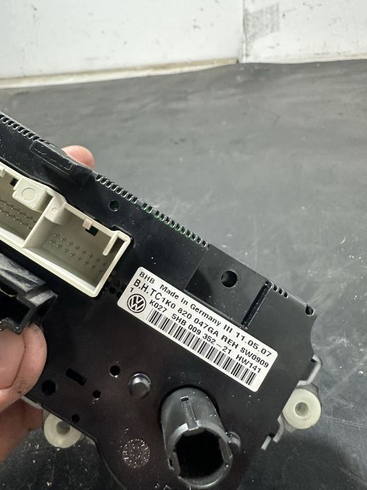 Panou comanda clima AC volkswagen vw jetta Golf 5 1.9 TDI 2.0 TDI