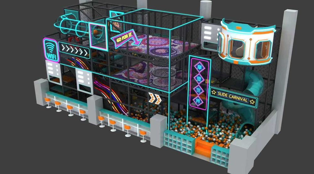 Детский лабиринт, детский игровой парк.