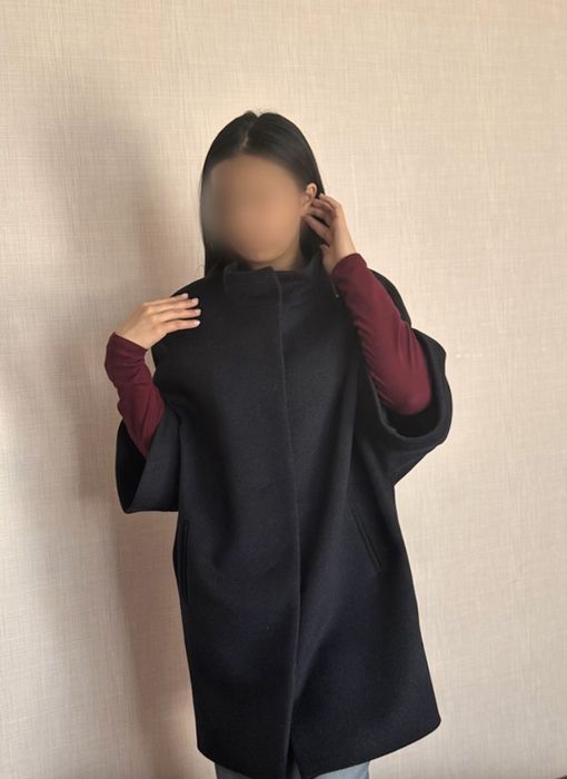 Пальто-кейп Annora R Studio, 80% шерсть, р. 48–50