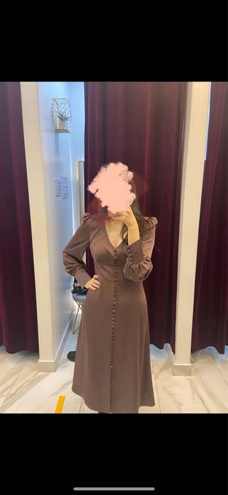 Вечернее нежнее платье