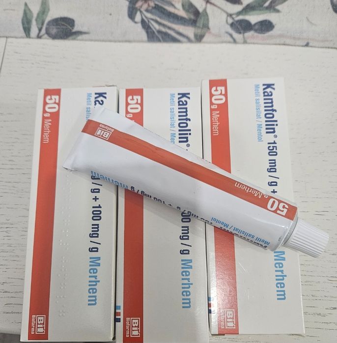 Kamfolin  crema antireumatica 2 buc 50 lei