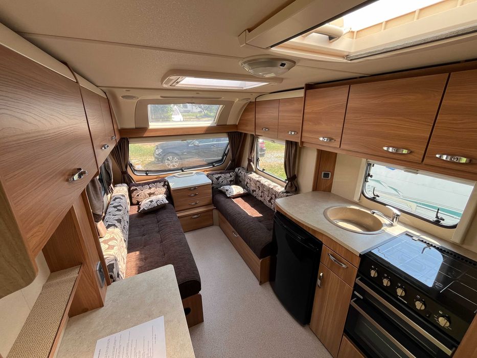 Rulota Swift Sprite Alpine 2013 Off camping Centrala Truma Acumulatort Boiler gaz cabina dus foarte usoara 1043/1164kg stare foarte buna