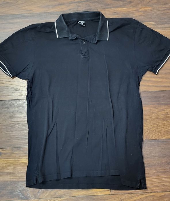 Tricou polo FSBN Slim Fit, marimea L, 100% bumbac