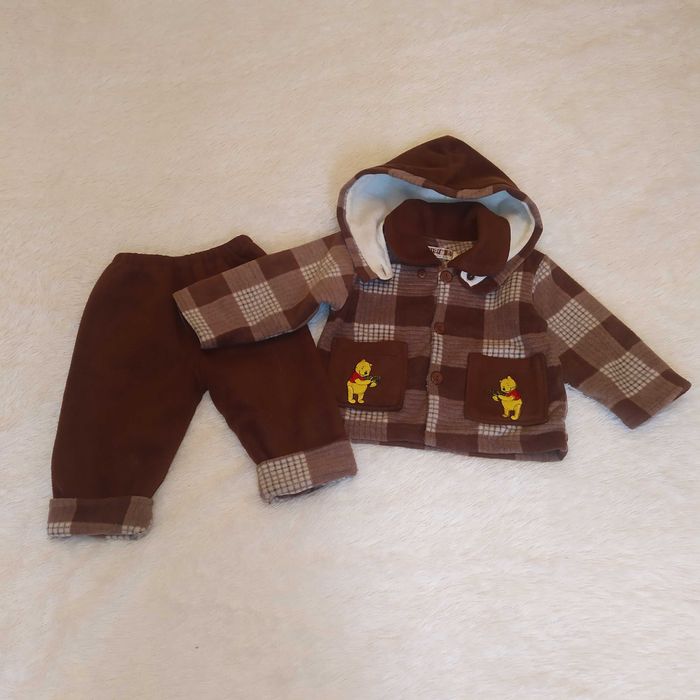 Костюм утепленный на мальчика с Винни пухом м1067