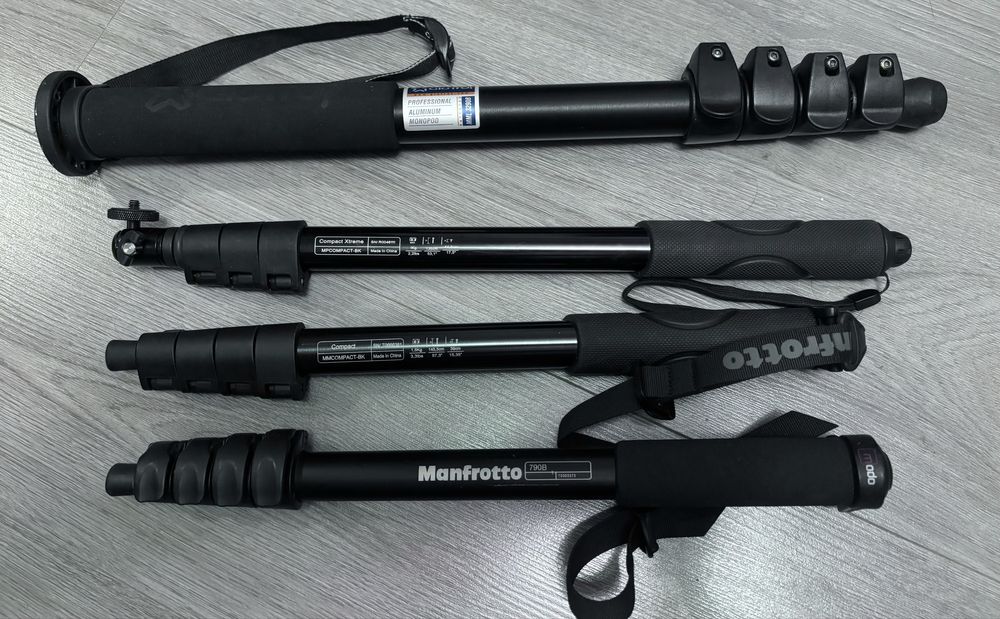 Monopied Manfrotto Giottos Zhiyun