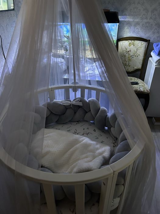 Продам детскую кроватку трансформер