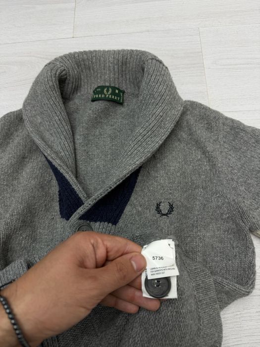 Fred Perry Вълнена Мъжка Жилетка / М / Оригинал
