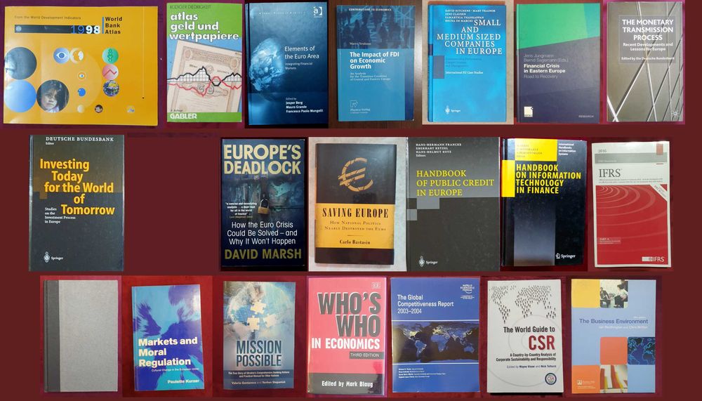 Финанси, икономика, данъци, валути - тенденции, проблеми [20 книги]