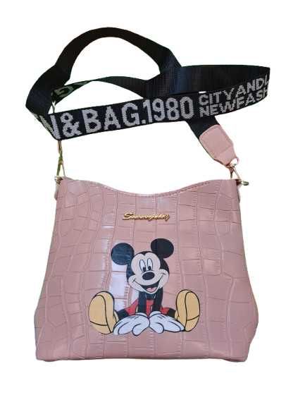 Чанта за рамо - Мики Маус, два цвята