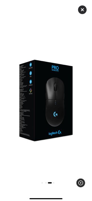 Mouse gaming wireless logitech