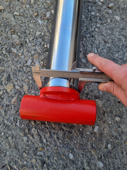 Cilindru hidraulic ridicare basculare 10 tone 3 trepte L840x L2690