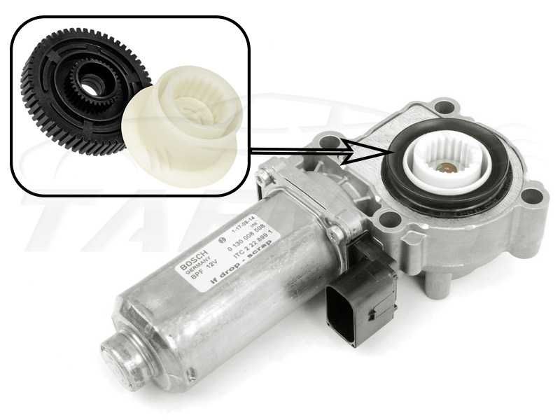 Ремонт раздатка BMW БМВ X3 X5 X6 E53 E70 E83 Зъбно колело актуатор