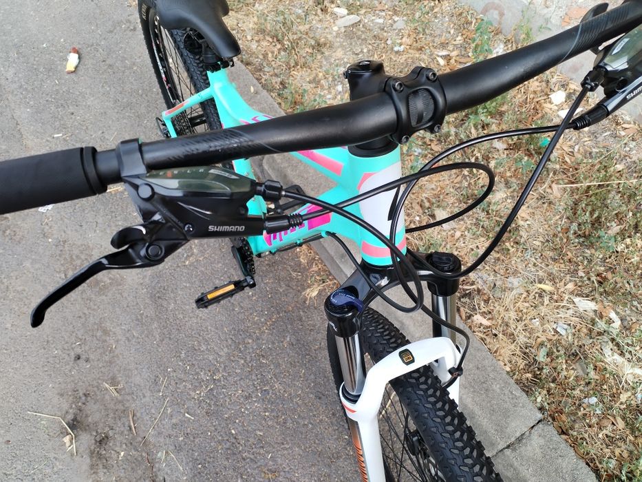 Bicicleta cross roti 27.5 cadru aluminiu 41 cm Frâne disc hidraulice