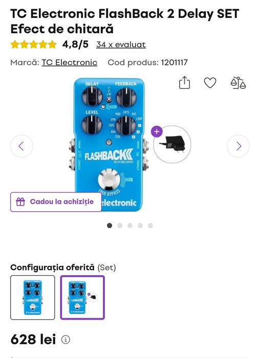 Pedalboard  Chitara Pedale efecte