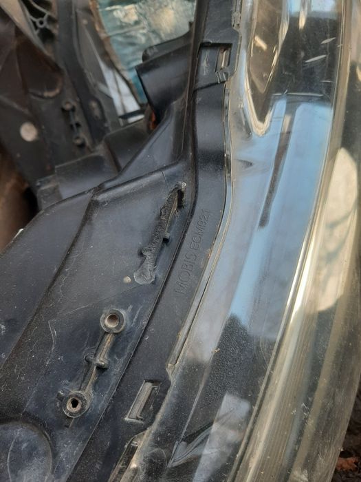 Фары Митсубиши оутландер линза