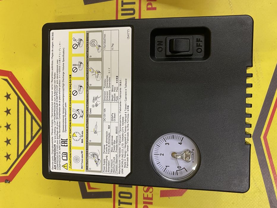 Compresor auto cu solutie umflat roti kit pana OEM  Mazda