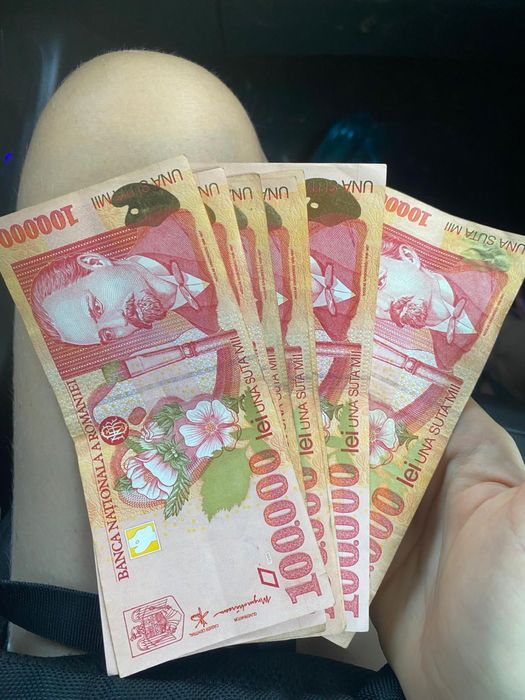 3 x bancnote 100000 100 lei vechi 1998