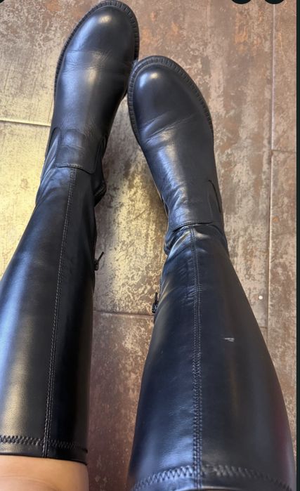 Cizme piele Lasocki o pereche, cizme piele Aldo 2 perechi