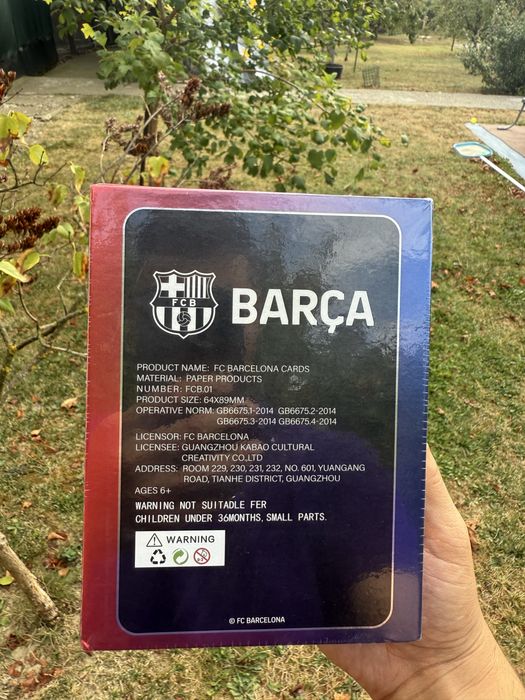 Cutie sigilata FC BARCELONA Kabao