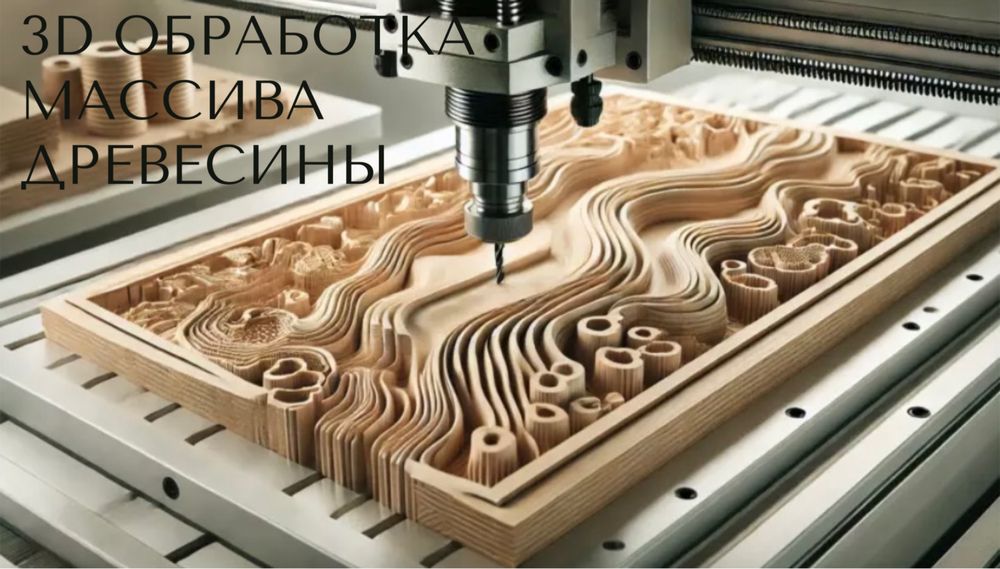 Услуги ЧПУ (мультикам) , фрезеровка , 3д печать , 3d скан , раскрой.