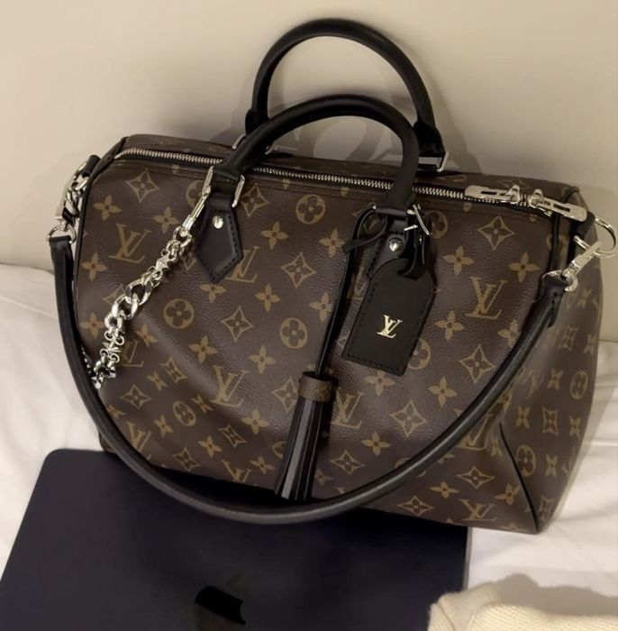 Louis Vuitton Speedy Soft 30 Dark Bag