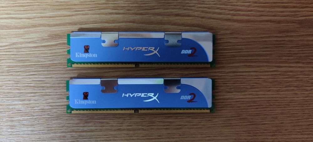 Kit 2GB RAM DDR2 Kingston HyperX 800MHz (2x1GB)