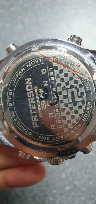 Ceas Paterson Chronograph  Dual Time Ediție Limitata 30 m