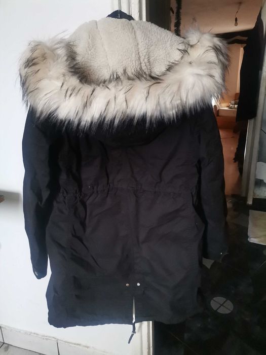 Geaca de blugi îmblănită Berska