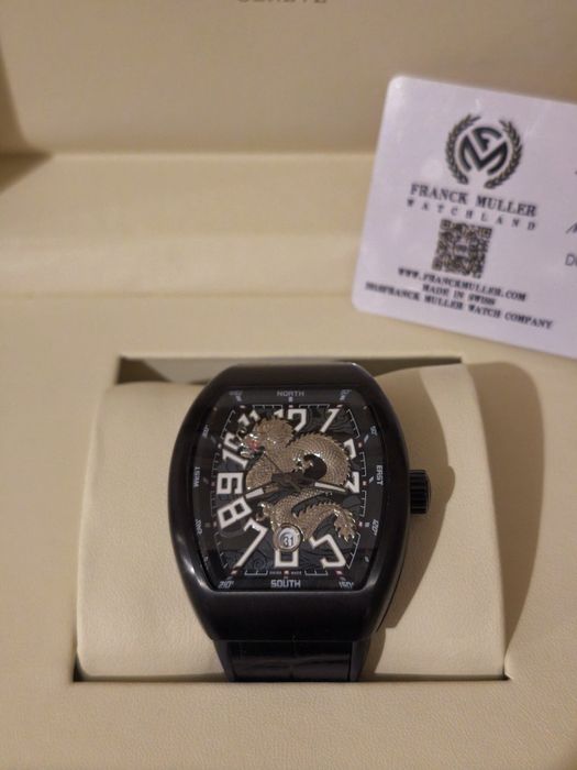 franck muller автоматичен самонавиващ се часовник пълен комплект