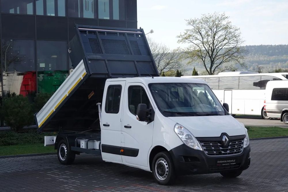 Renault MASTER / DCI 135 / BASCULATOR / CAMION CU OPȚIUNI 7 LOCURI / MANUAL