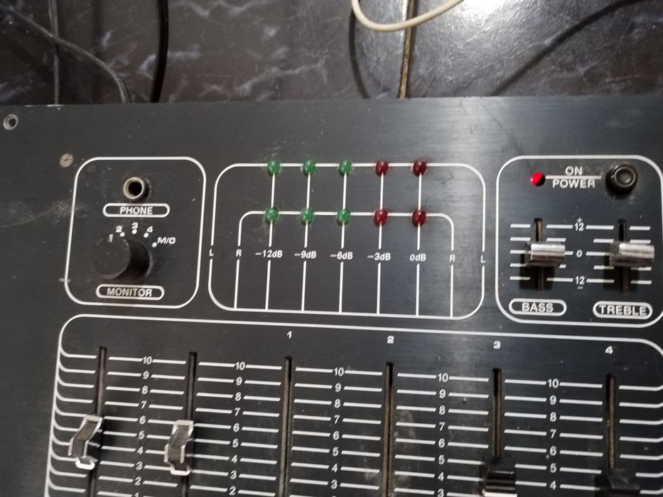 Mixer audio Stereo BST