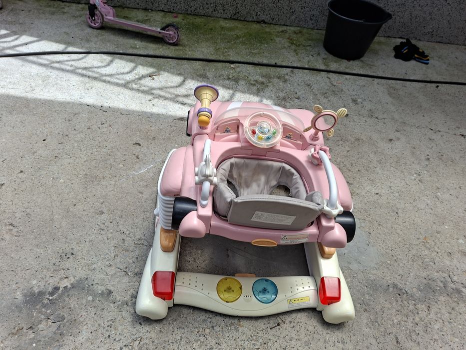 Детска проходилка-бънджи cangaroo boxter 3in1 pink