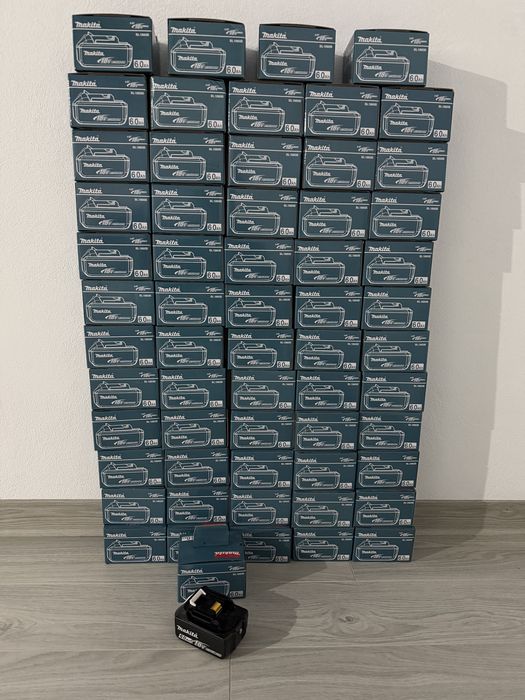 Acumulatori makita 6ah NOI si SIGILATI