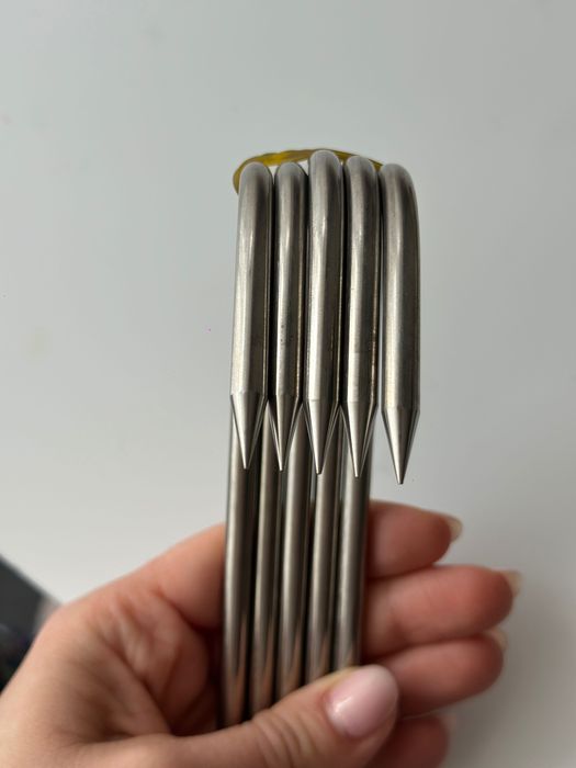 Куки от неръждаема стомана -  5 бр пакет