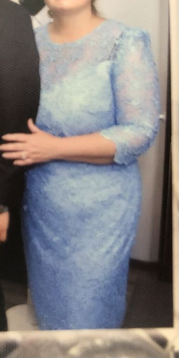 Rochie albastră de seară