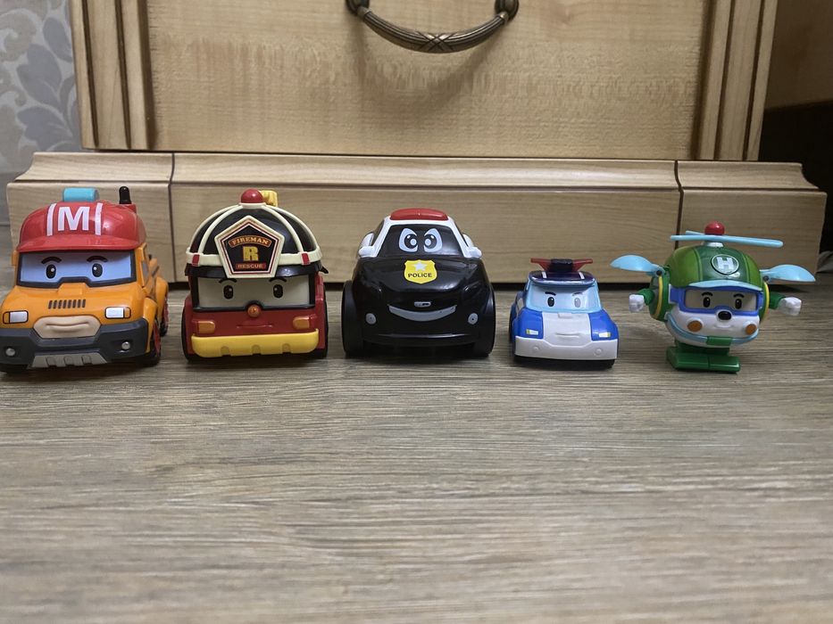 Робокар Полли и его друзья машинки