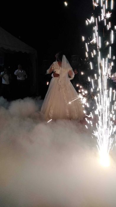 Fum greu nunta Lemonade bar Vata de zahar