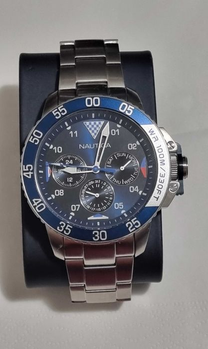 Ceas bărbați nou Nautica NAPBHS014 Quartz