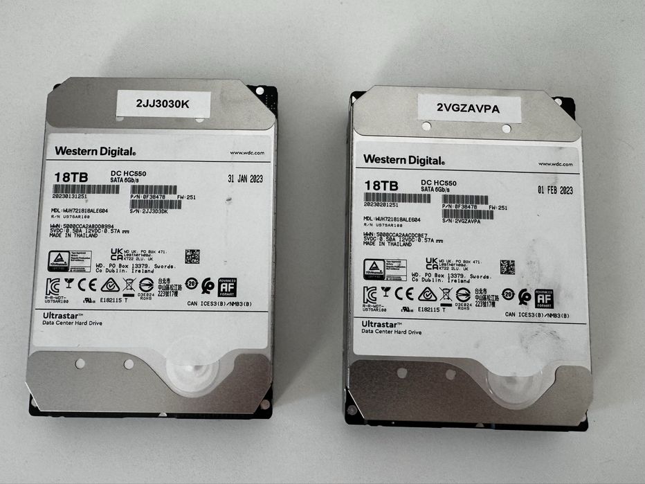 HDD Western Digital Ultrastar DC HC550 18TB SATA3