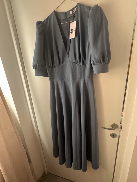 Rochie TGH, cu eticheta, culoare blue jeans