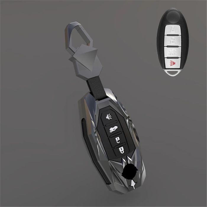 Алуминиев калъф за ключ Infiniti FX35 QX60 G35 G37 EX FX Q60 QX50 QX70