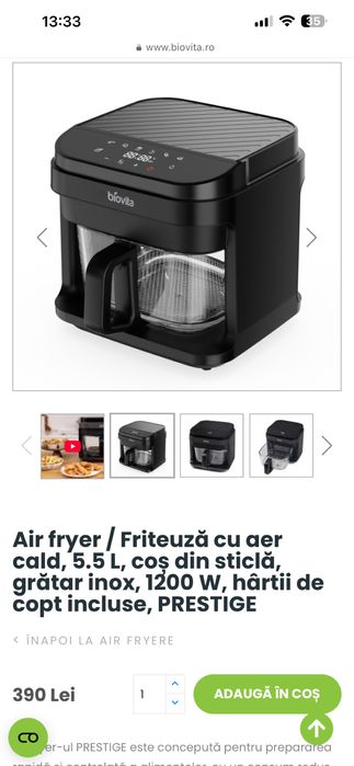 Air fryer impecabil