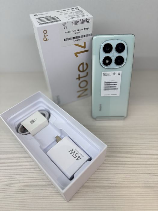 Redmi Note 14 Pro 256Гб | KASPI 0-0-12