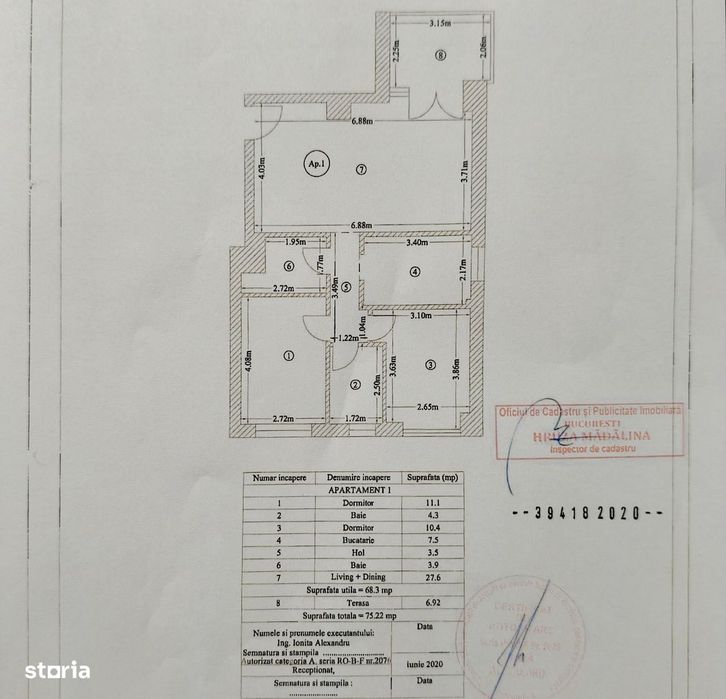 Apartament 3 camere cu gradina proprie | Floreasca | zona Exclusivista